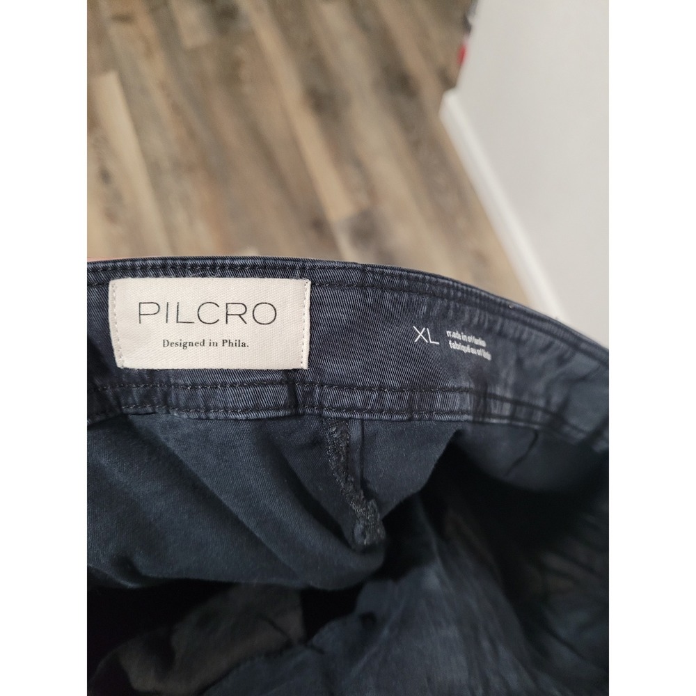 PILCRO Anthropologie Cropped Wide‎ Leg Split Hem Casual Pants Womens XL #12 - Picture 7 of 8
